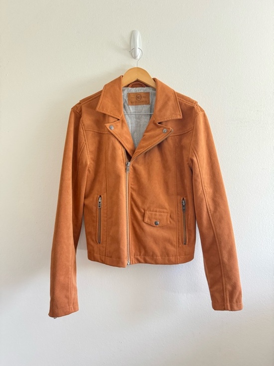 Nifty Genius Other - Nifty Genius Tan Rider Moto Jacket size Small